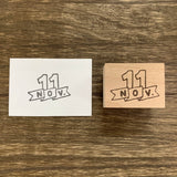Stempel (Gummi) - Monate