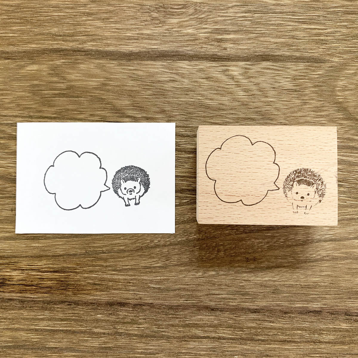 Stempel (Gummi) - Speech Bubble