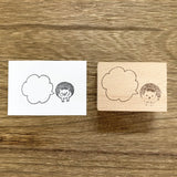 Stempel (Gummi) - Speech Bubble