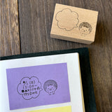 Stempel (Gummi) - Speech Bubble