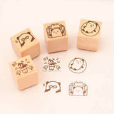 Stempel (Gummi) - Petit Stamp - Set