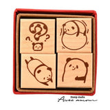Stempel (Gummi) - Petit Stamp - Set