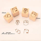 Stempel (Gummi) - Petit Stamp - Set