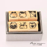 Stempel (Gummi) - Mini Stamp - Set