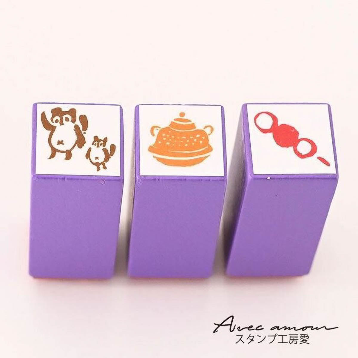 Stempel (Gummi) - Japanese Mini Stamp - Set