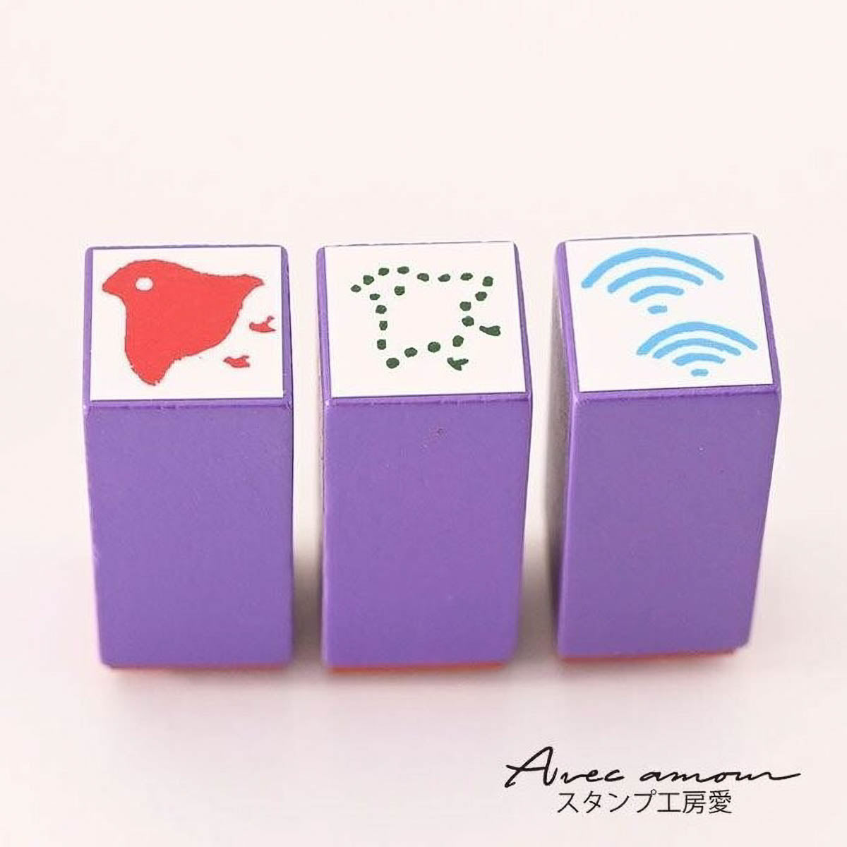 Stempel (Gummi) - Japanese Mini Stamp - Set
