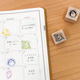 Stempel (Gummi) - Planner Stamp Set