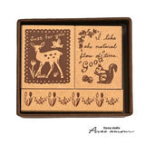 Stempel (Gummi) - Antique Stamp - Set of 3