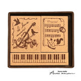 Stempel (Gummi) - Antique Stamp - Set of 3