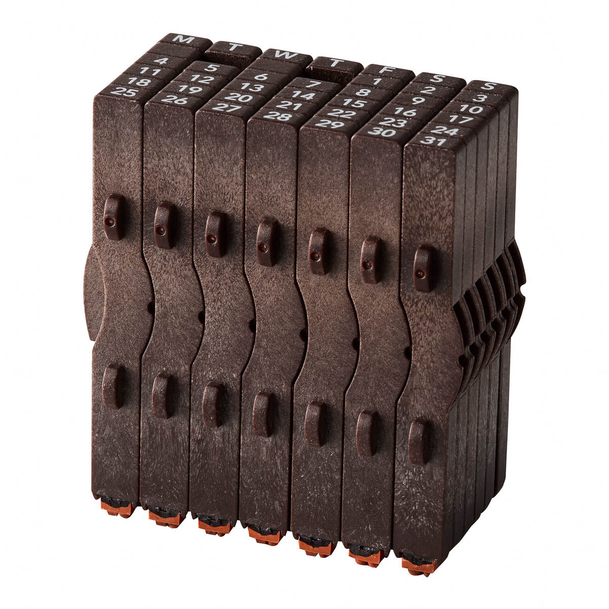 Stempel (Gummi) - Linked Number Stap - Ewiger Kalender