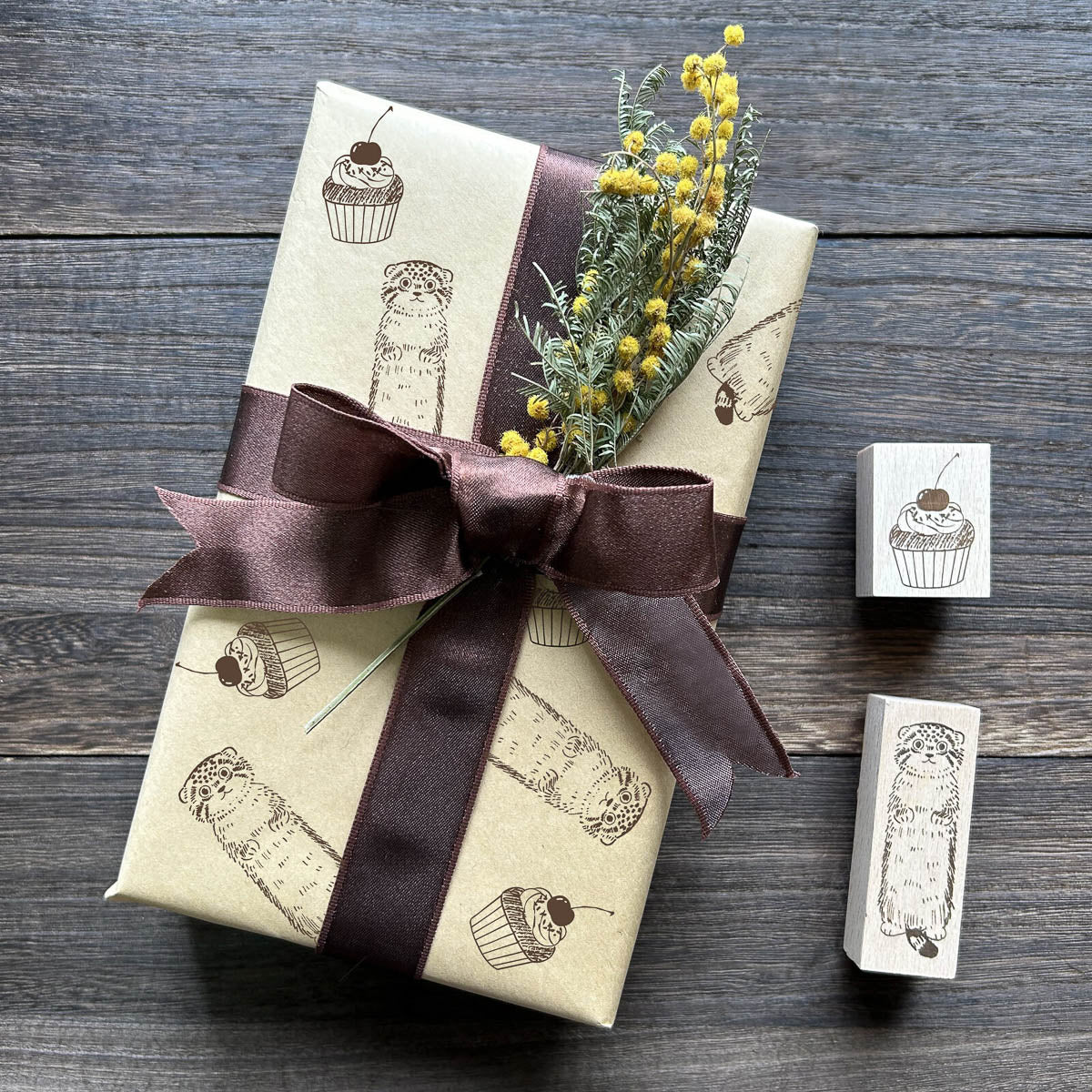 Stempel (Gummi) - Standing Animals - 2025