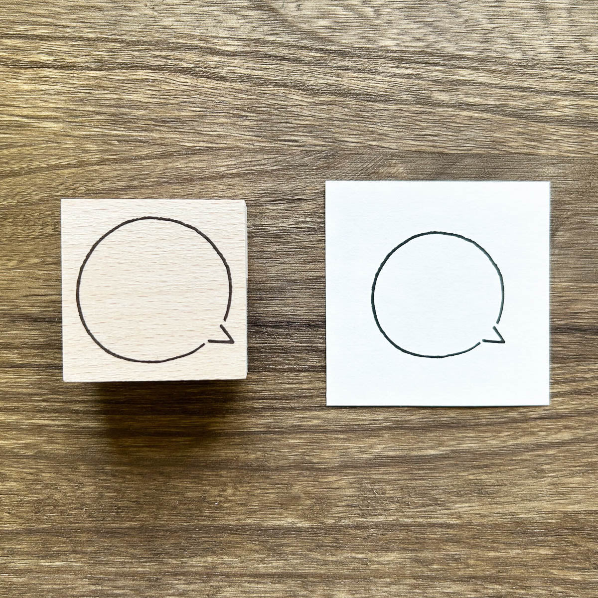 Stempel (Gummi) - Speech Bubble - 2025
