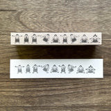 Stempel (Gummi) - Line Frame - 2025