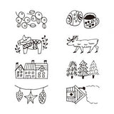 Rotationsstempel - Paintable - Large
