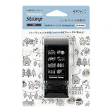 Rotationsstempel - Paintable - Large