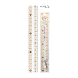 Lineal - Mojisashi Ruler (18cm)