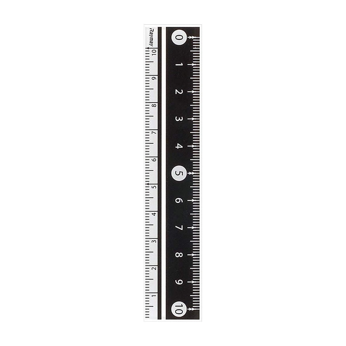 Lineal - High Contrast Ruler - 10cm