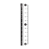 Lineal - High Contrast Ruler - 10cm