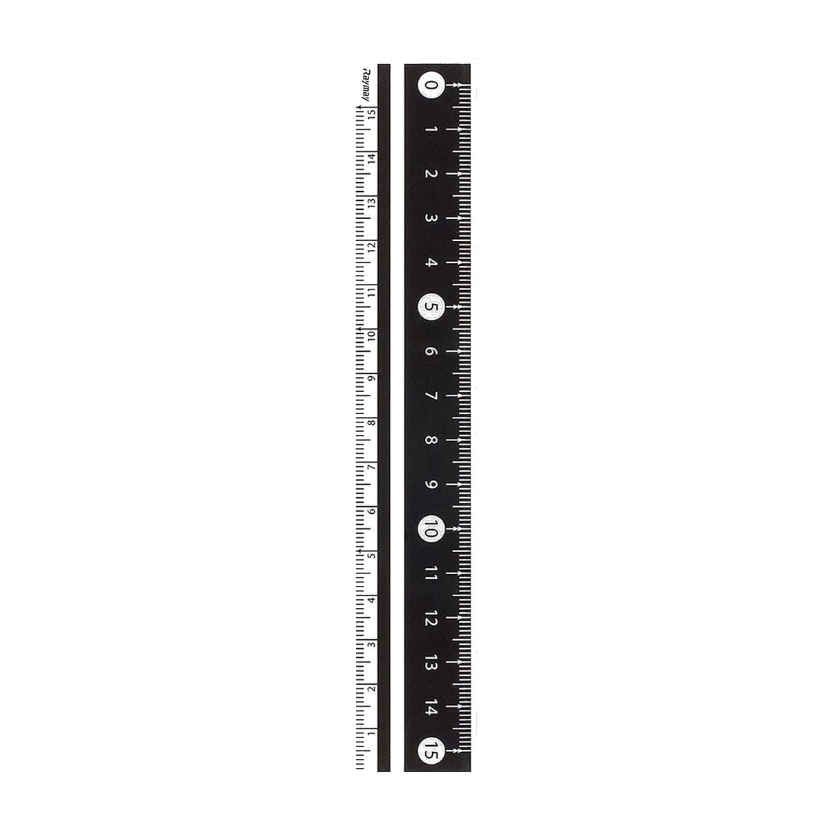 Lineal - High Contrast Ruler - 15cm
