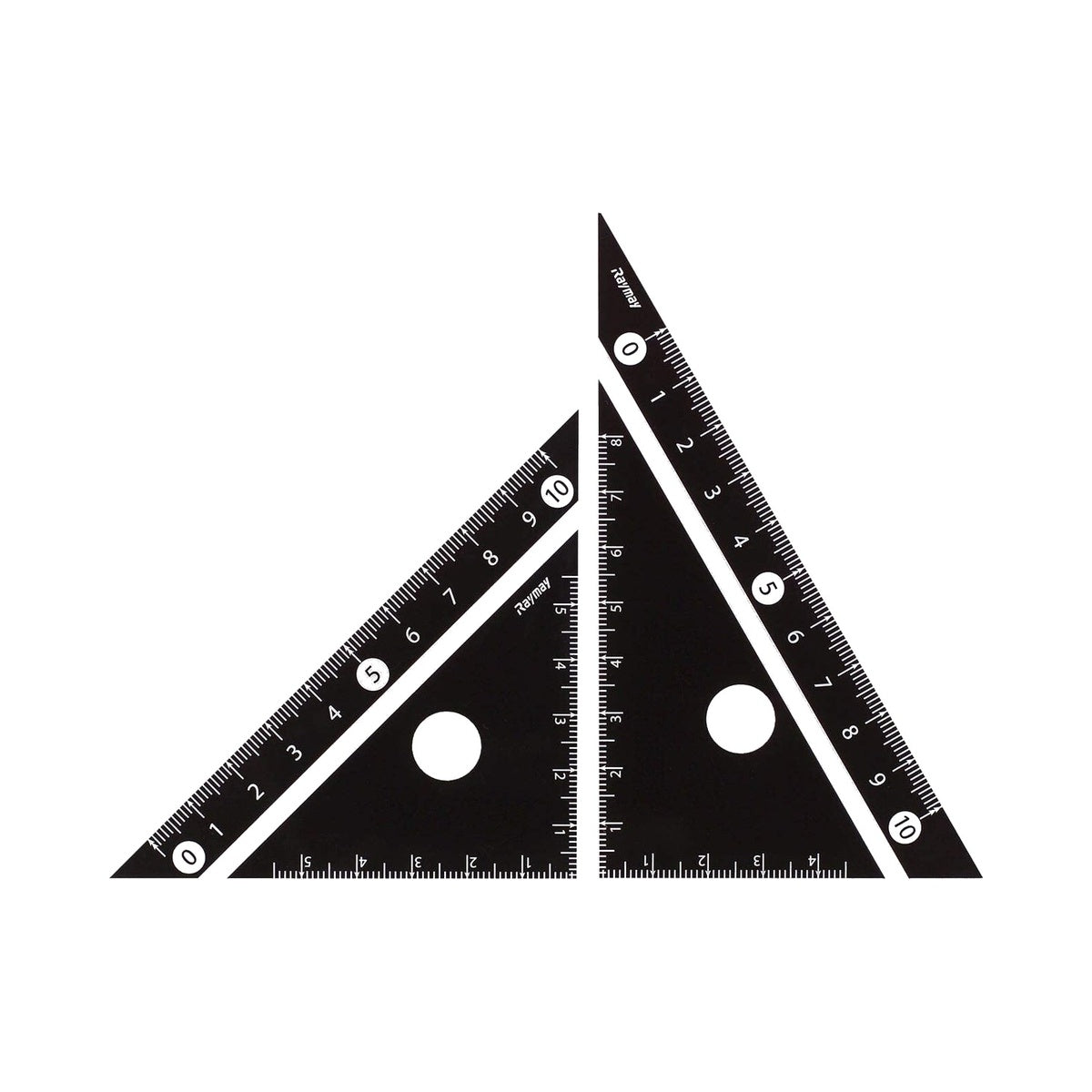 Lineal - High Contrast Dreieck - 10cm