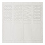 Sashiko-Tuch - hidamari - 10 x 10 cm (4 Stück)