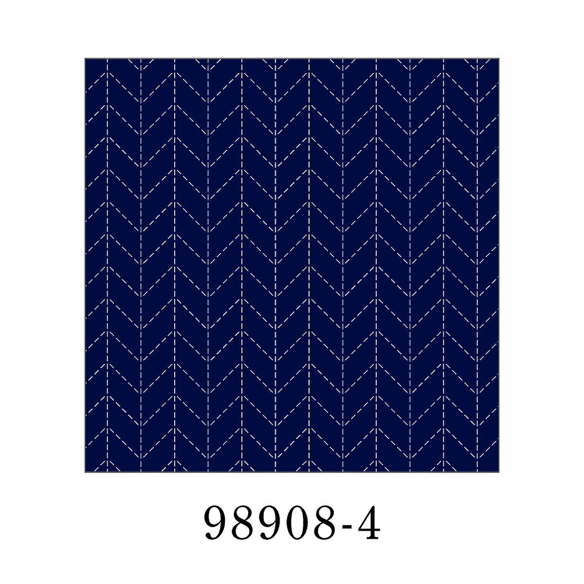 Sashiko-Tuch - COSMO - hidamari - 32 x 32 cm - Herringbone