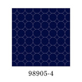 Sashiko-Tuch - COSMO - hidamari - 32 x 32 cm - Circle