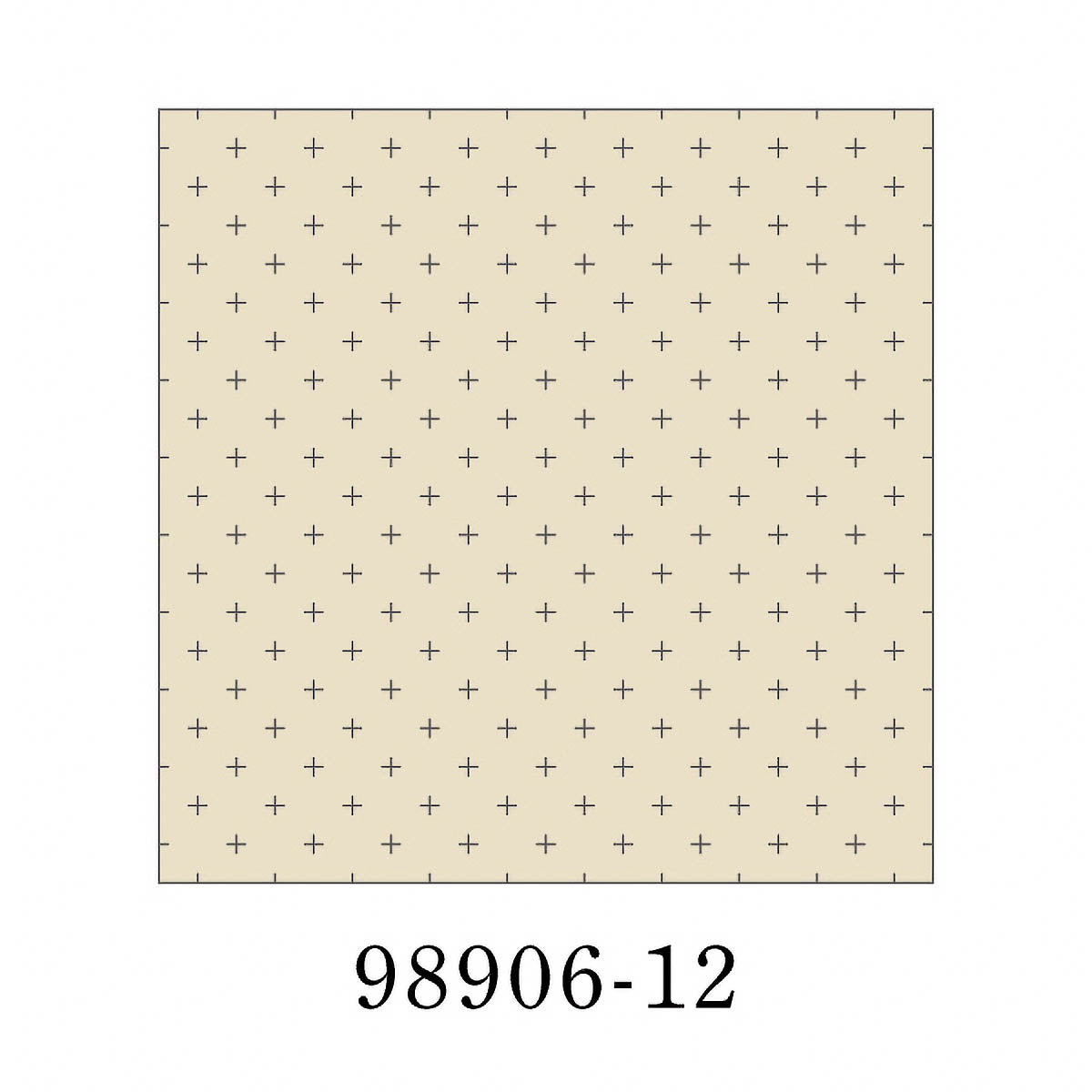 Sashiko-Tuch - COSMO - hidamari - 32 x 32 cm - Kasuri