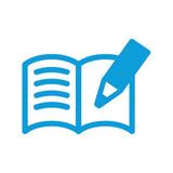 Selbstfärbender Stempel - Pilot - FriXion - Journal Stempel - Hellblau