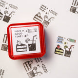 Selbstfärbender Stempel - Sanby - Eric - 2nd Edition
