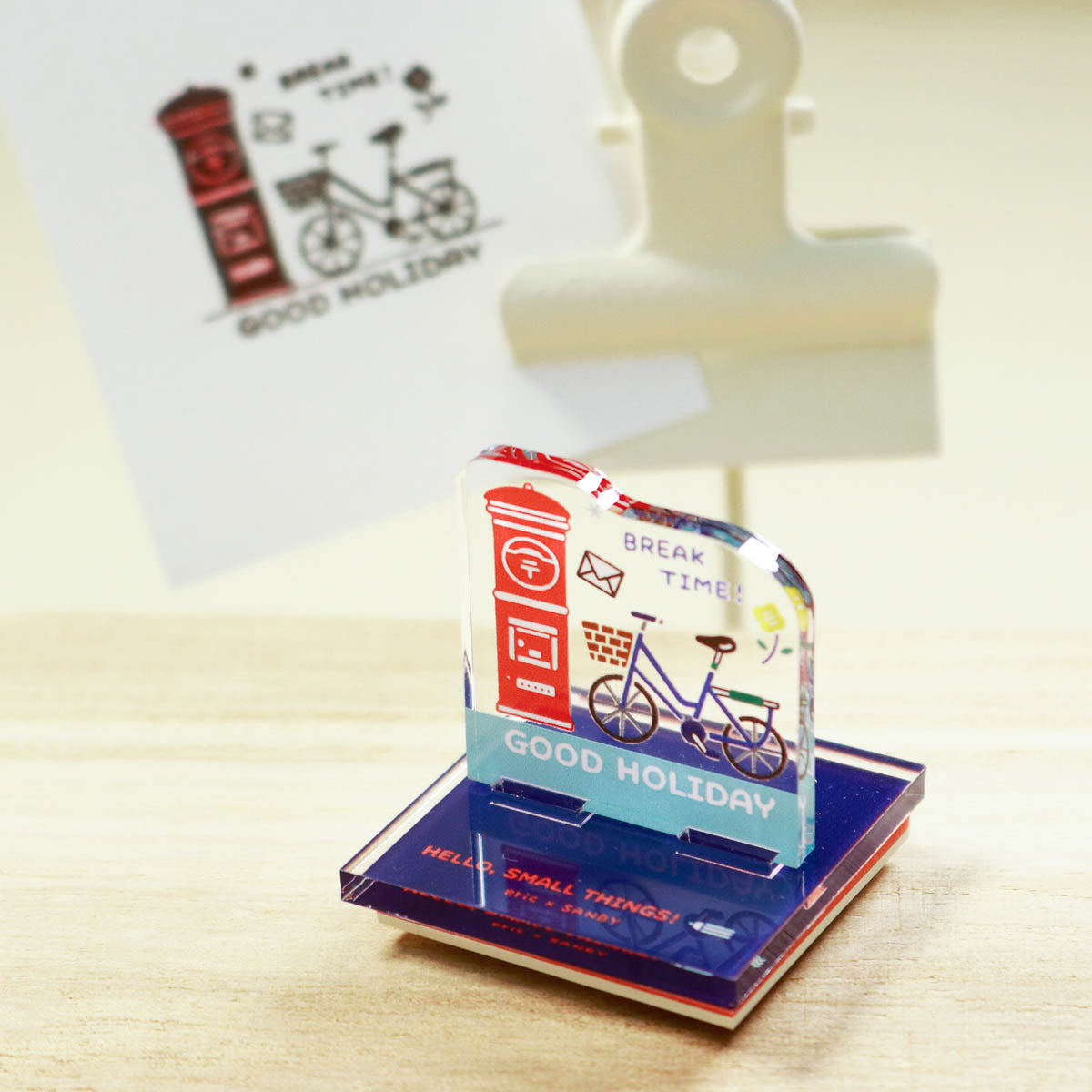 Selbstfärbender Stempel - Sanby - Eric - Acryl Stand - 2nd Edition