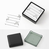 Selbstfärbender Stempel - Paintable - Pre-Inked - Square