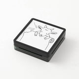 Selbstfärbender Stempel - Paintable - Pre-Inked - Square