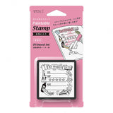 Selbstfärbender Stempel - Paintable - Pre-Inked - Square