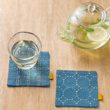 Sashiko-Set - hidamari - Sashiko Coaster Kit