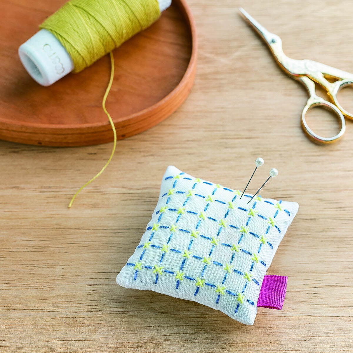 Sashiko-Set - hidamari - Sashiko Nadekissen