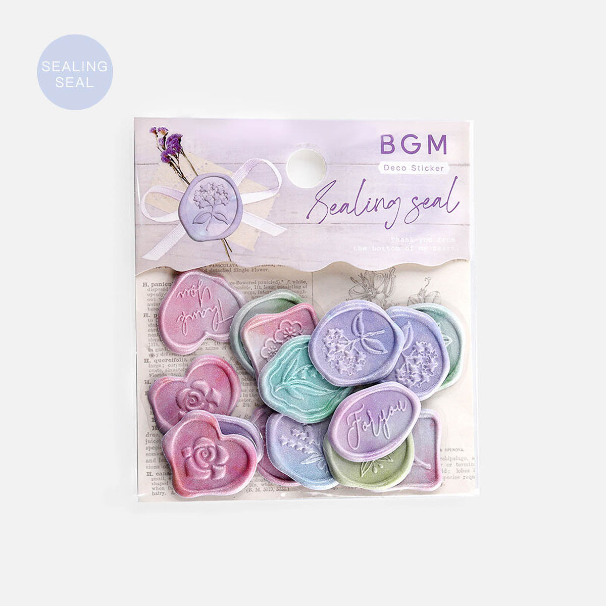 Siegelsticker - BGM - Plants and Animals