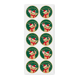 Siegelsticker - Geschenk-Aufkleber - Merry Christmas