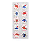 Siegelsticker - Geschenk-Aufkleber - Japanese Pattern