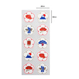 Siegelsticker - Geschenk-Aufkleber - Japanese Pattern