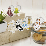 Haftnotizen - Sitting Sticky Notes