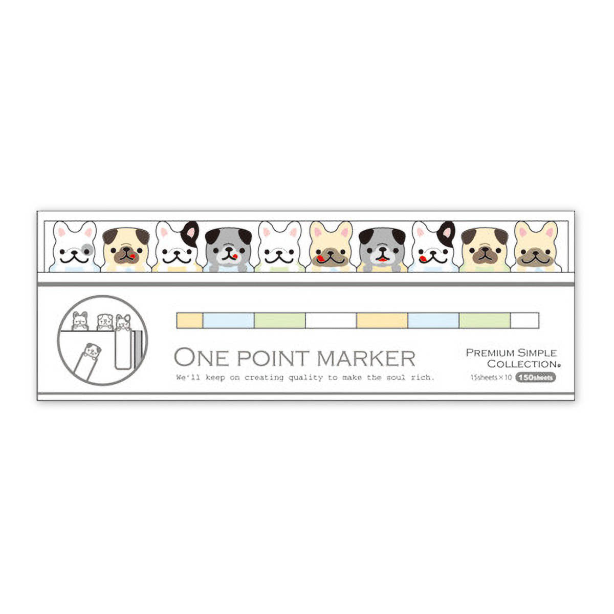 Haftnotizen - One Point Marker - Niedliche Tiere