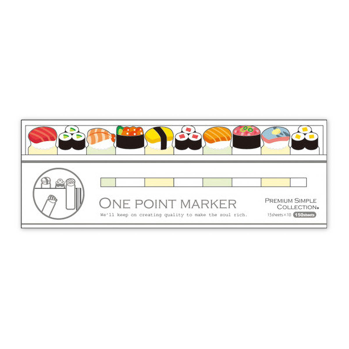 Haftnotizen - One Point Marker - Speisen
