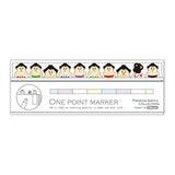 Haftnotizen - One Point Marker - Traditionelle Motive