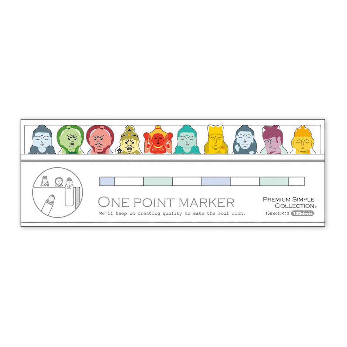 Haftnotizen - One Point Marker - Traditionelle Motive