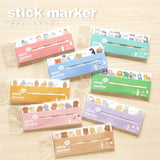 Haftnotizen - Stick Marker - Niedliche Tiere