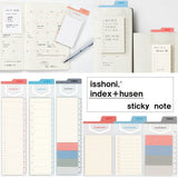 Haftnotizen - isshoni. - Index Sticky Notes