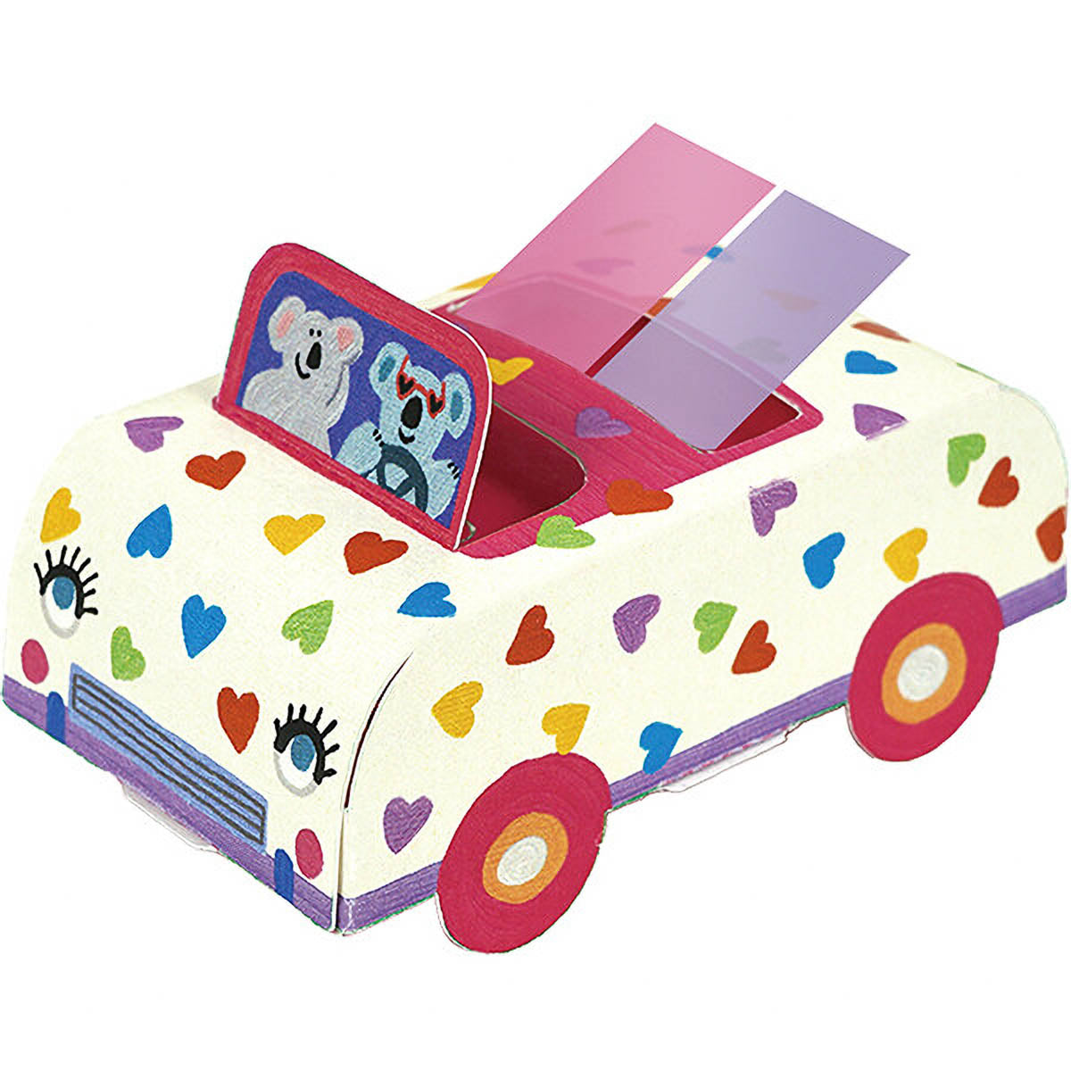 Haftnotizen - Paper Car