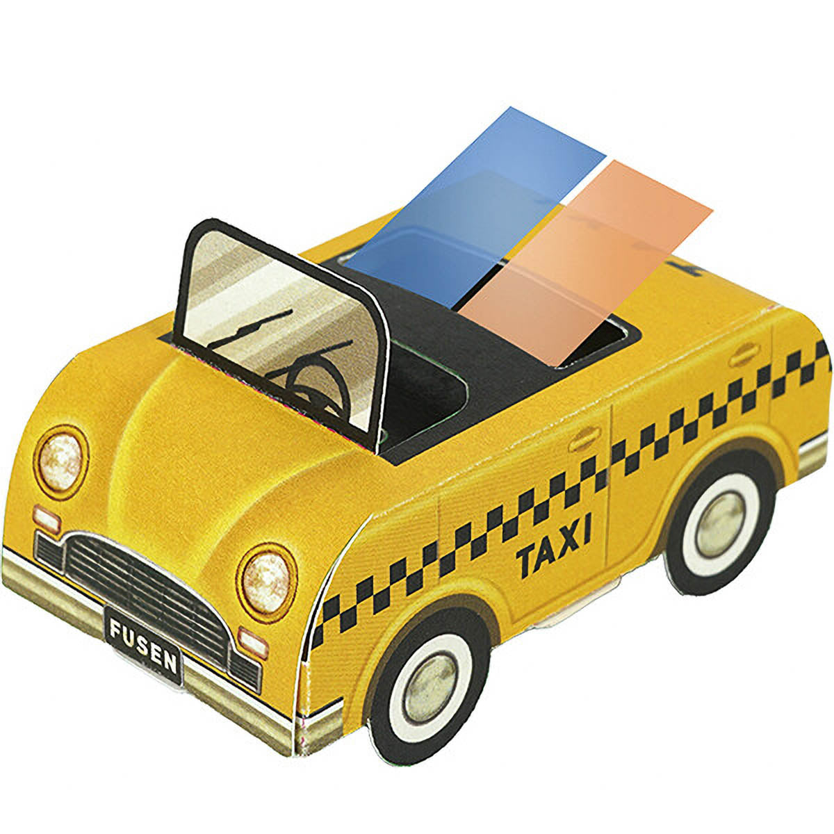 Haftnotizen - Paper Car
