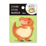 Haftnotizen - Stand Stick Marker - Dino und Meeresbewohner